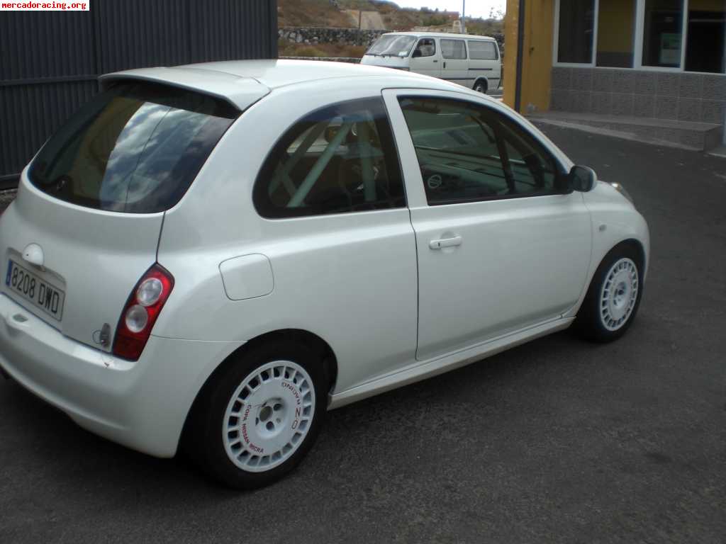 Nissan micra de la copa