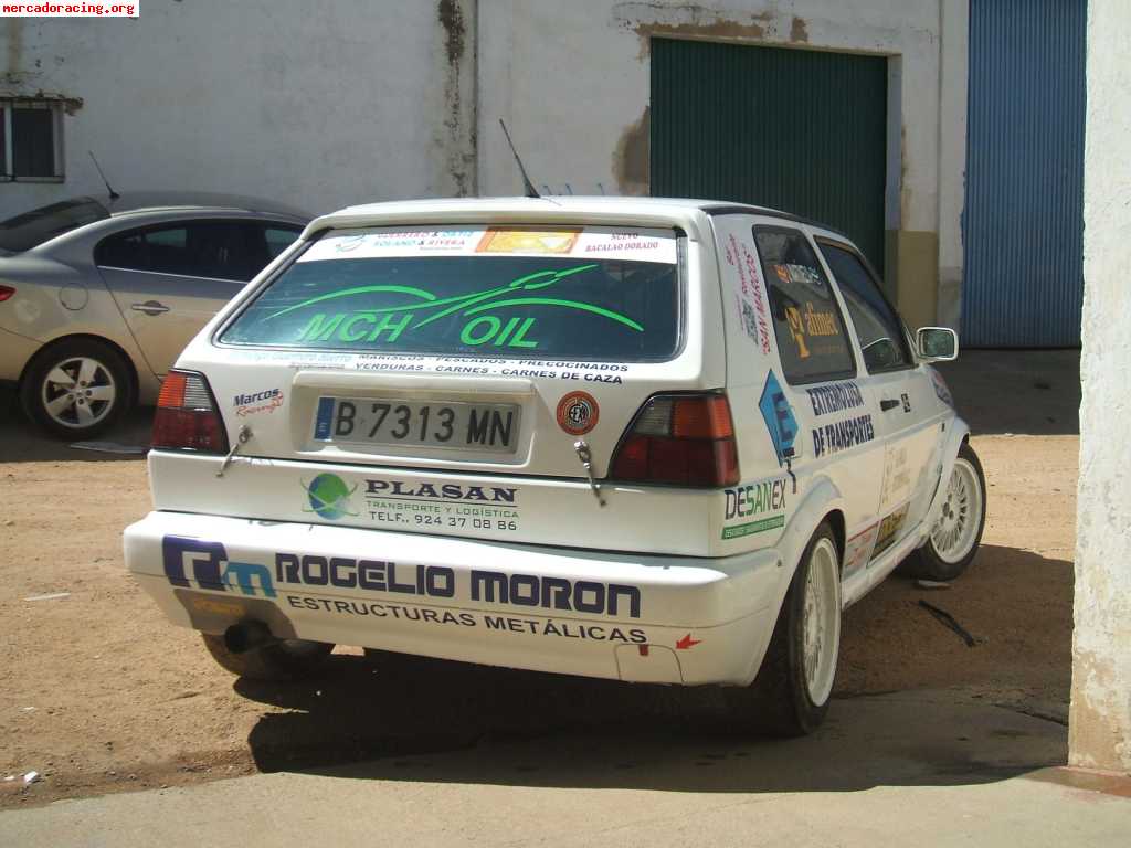 Se vende golf gti 1.8 8v de rallyes almendralejo badajoz