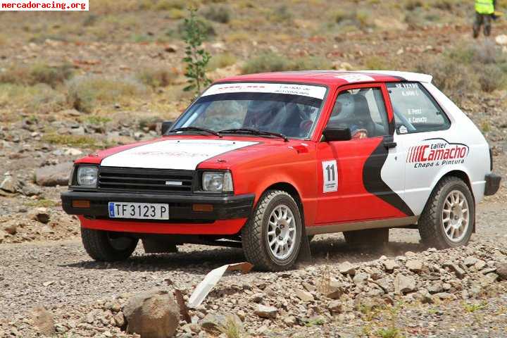 Toyota starlet 1.6 twin cam tras.