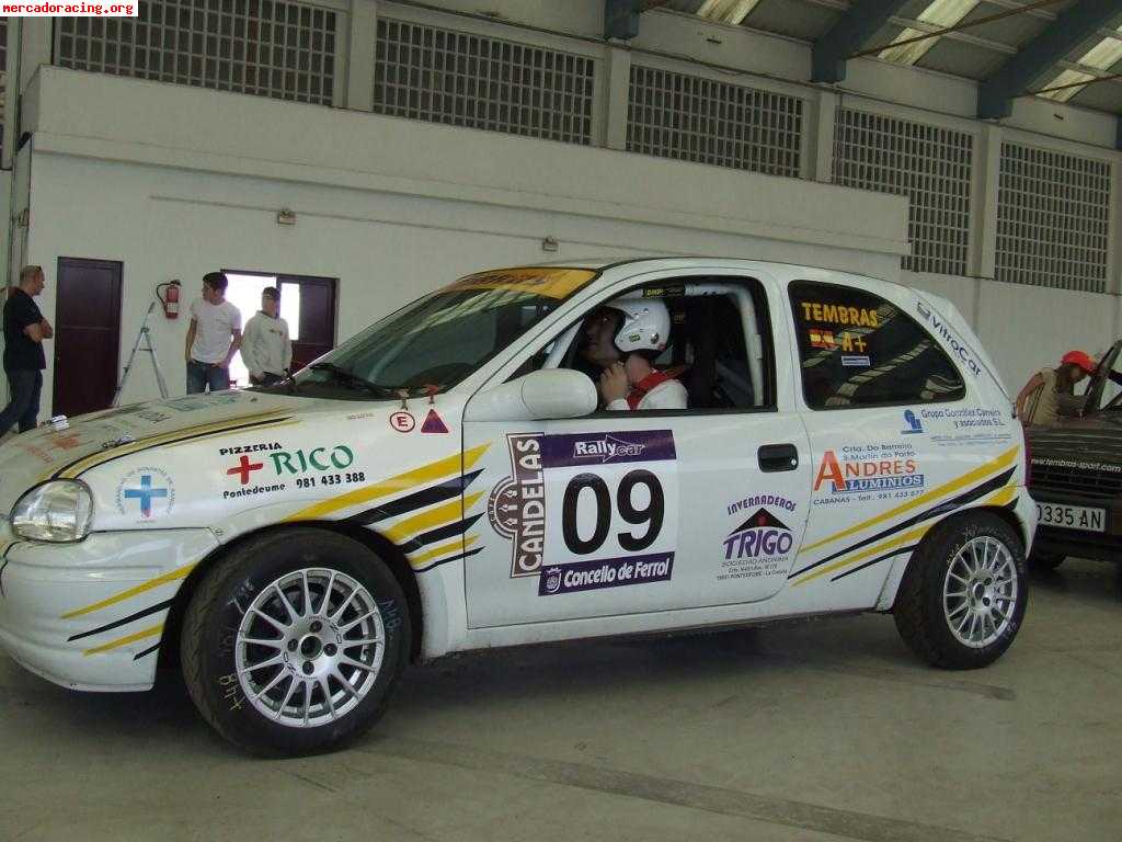 Alquilo corsa b 1.6 i, asfalto-- rallyes/ subidas/ slalom 