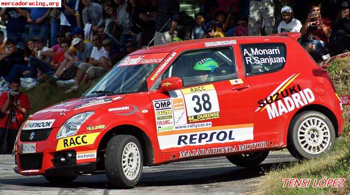 Alberto monarri vende suzuki swift de la copa