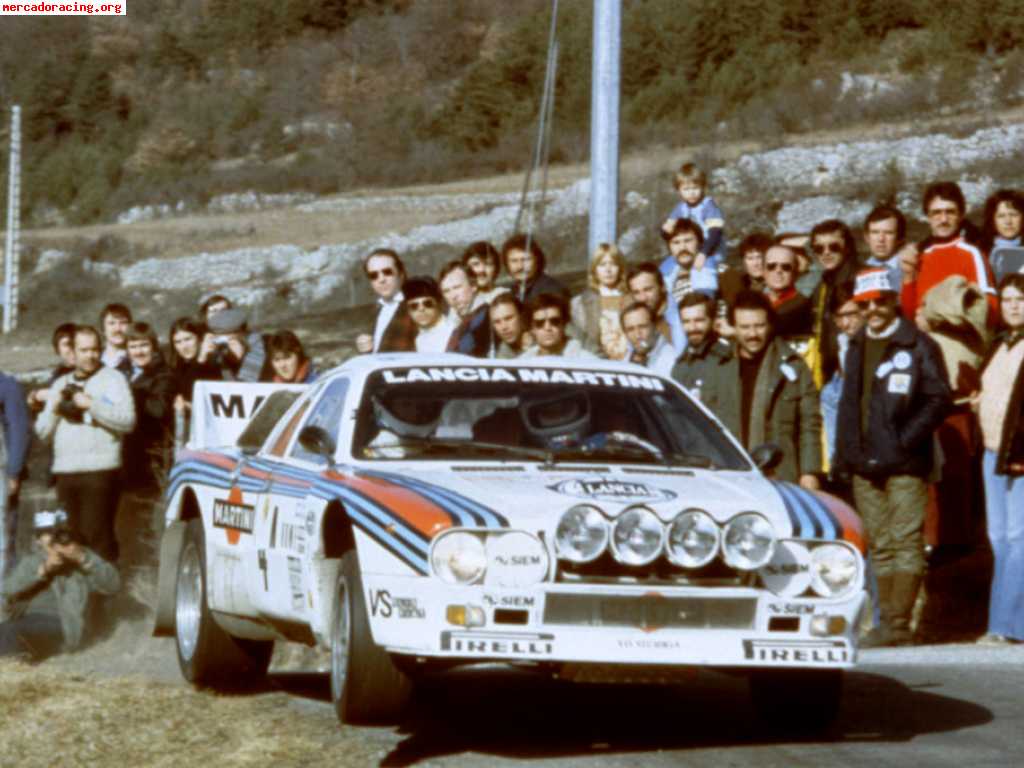 Vendo lancia 037 gr.b evo 2 ex lancia martini 