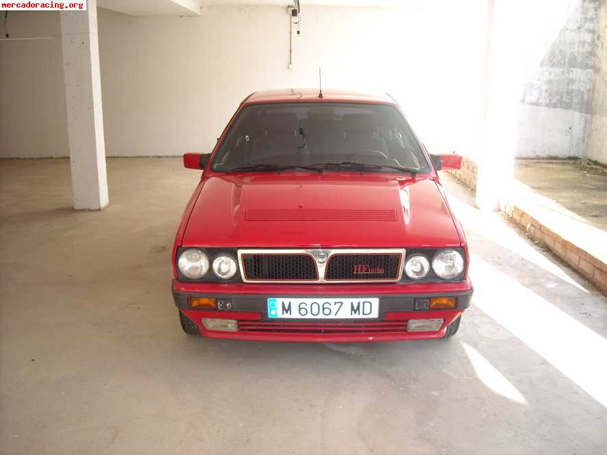 Lancia hf turbo 1.6  rojo
