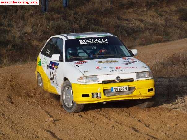 Vendo opel astra gsi turbo de rallys