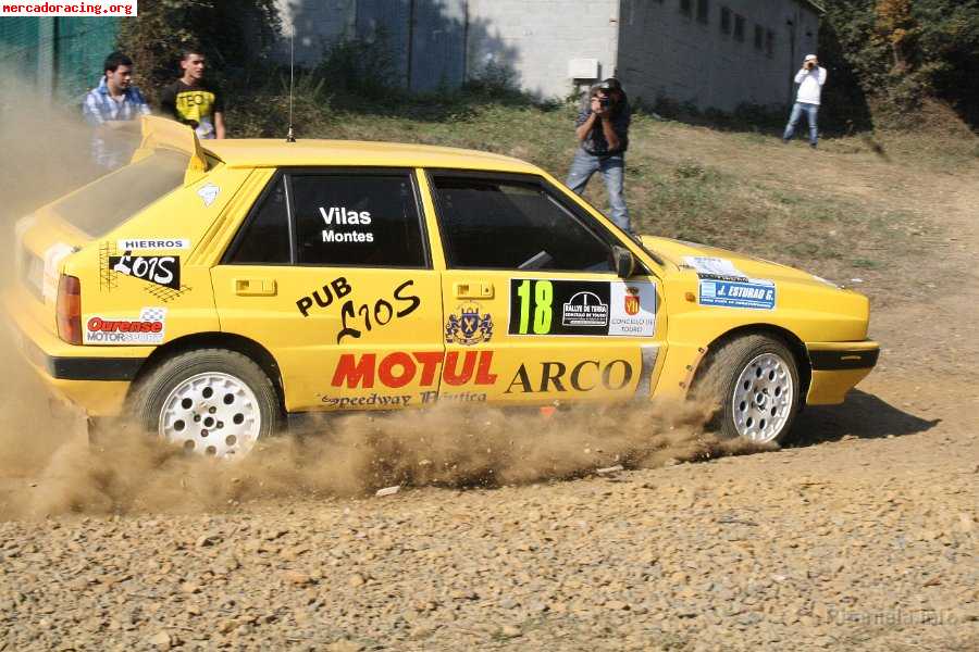 Lancia hf integrale 16v  rallys de tierra