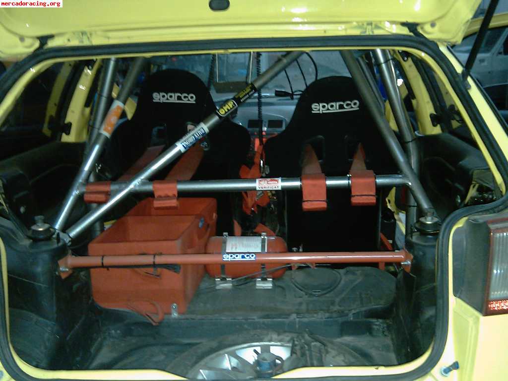 Se vende seat ibiza 1.8 cupra grupo n con homologación para 