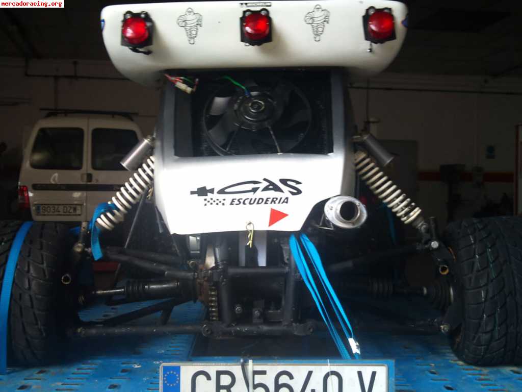 Vendo kartcross prm 05 motor cbr 600 o cambio por seat o vw 