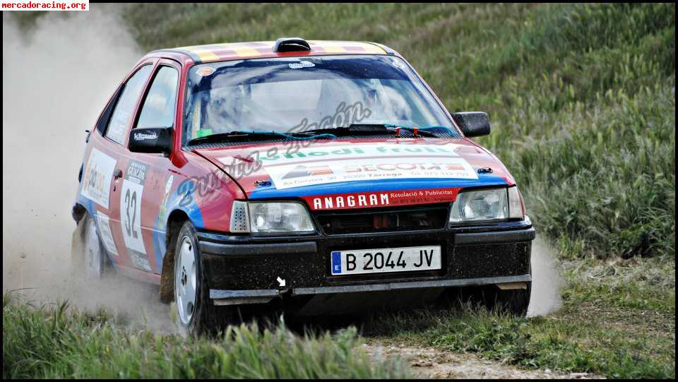 Opel kadett gsi preparado para tierra con toda la documentac