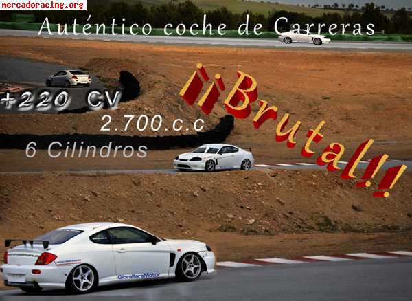 Urge venta de verdadero cohce de competicion hyundai coupe