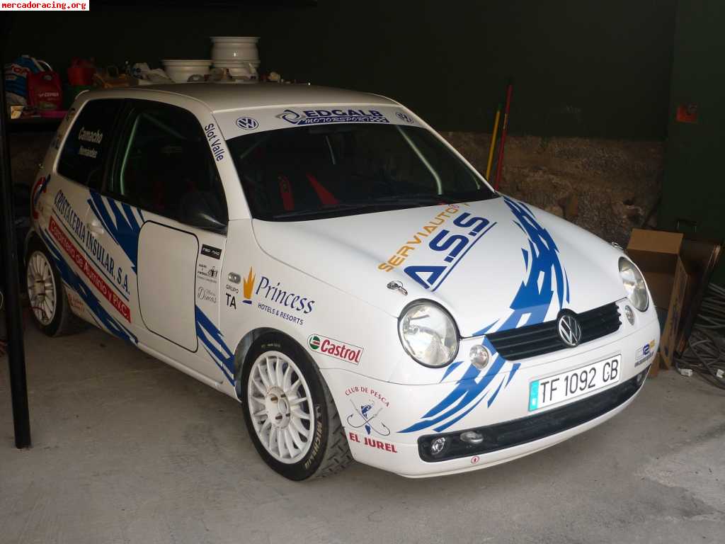  vw lupo 1.6 campeon promocion y clase 6 de la palma
