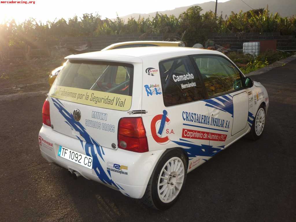  vw lupo 1.6 campeon promocion y clase 6 de la palma
