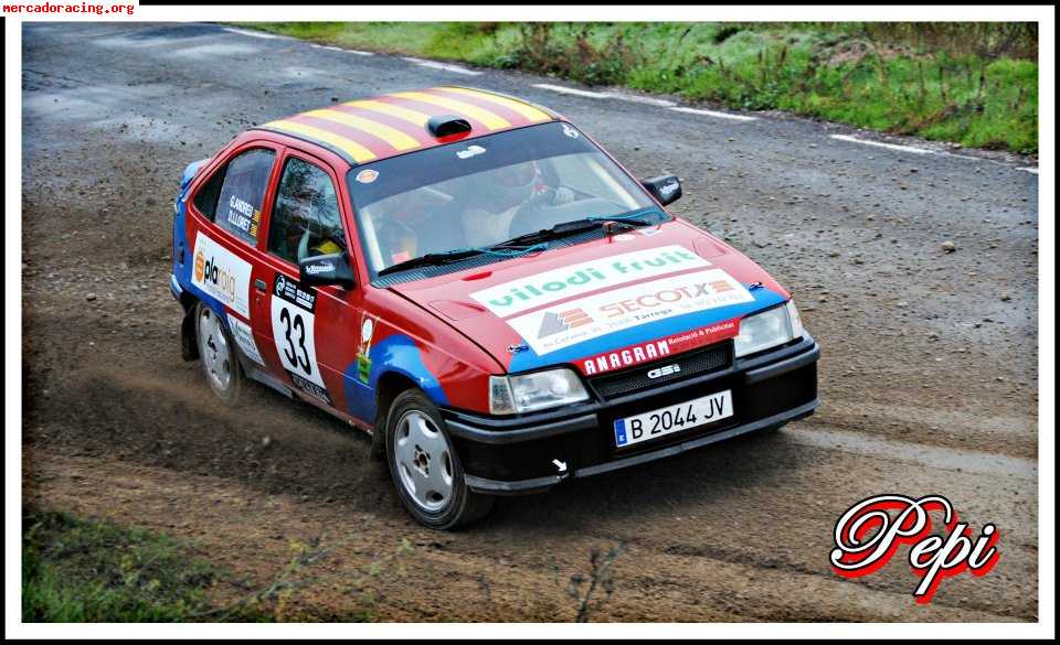 Opel kadett gsi preparado para tierra con toda la documentac