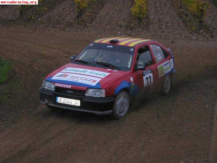 Opel kadett gsi preparado para tierra con toda la documentac