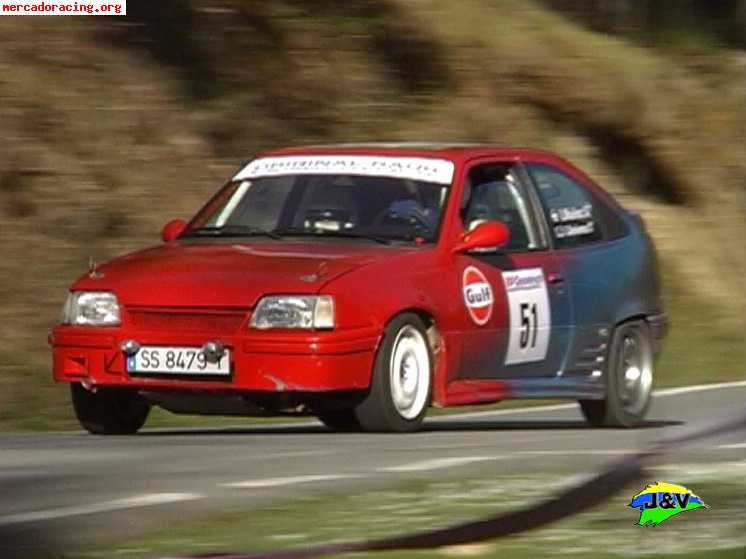 Opel kadett gsi homologado para rallys