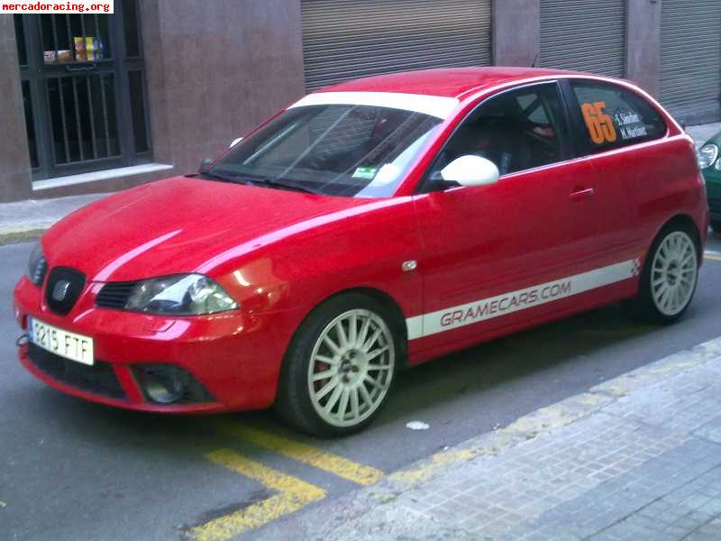 Seat ibiza 1.8 20 vt con barras