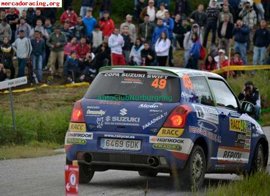 Suzuki swift ganador trofeo 2012