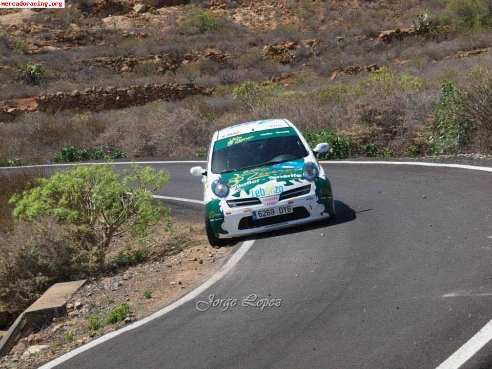 Nissan micra 160 sr coche campeón trofeo promoción de teneri