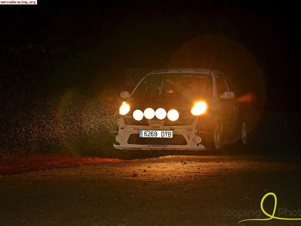 Nissan micra 160 sr coche campeón trofeo promoción de teneri