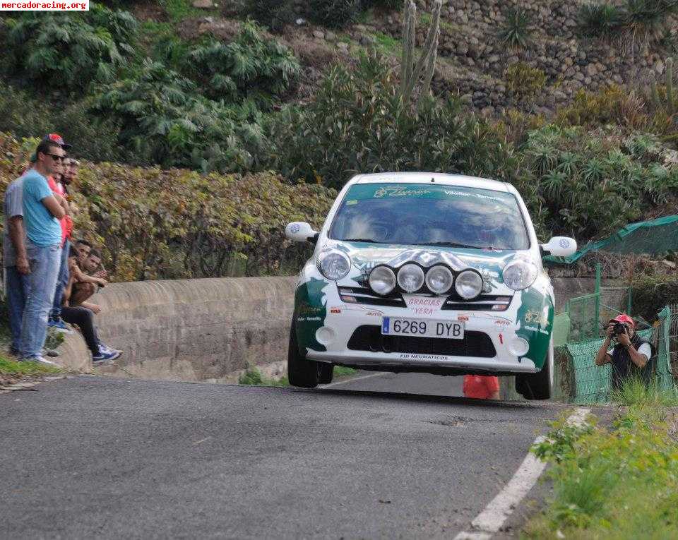 Nissan micra 160 sr coche campeón trofeo promoción de teneri