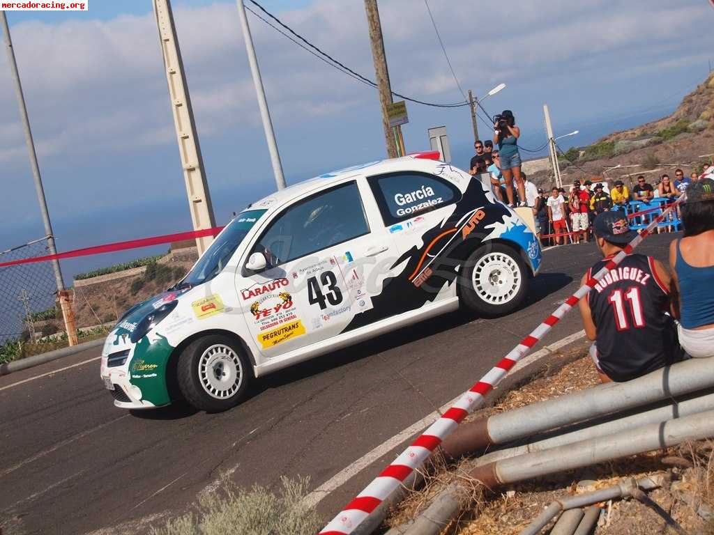 Nissan micra 160 sr coche campeón trofeo promoción de teneri