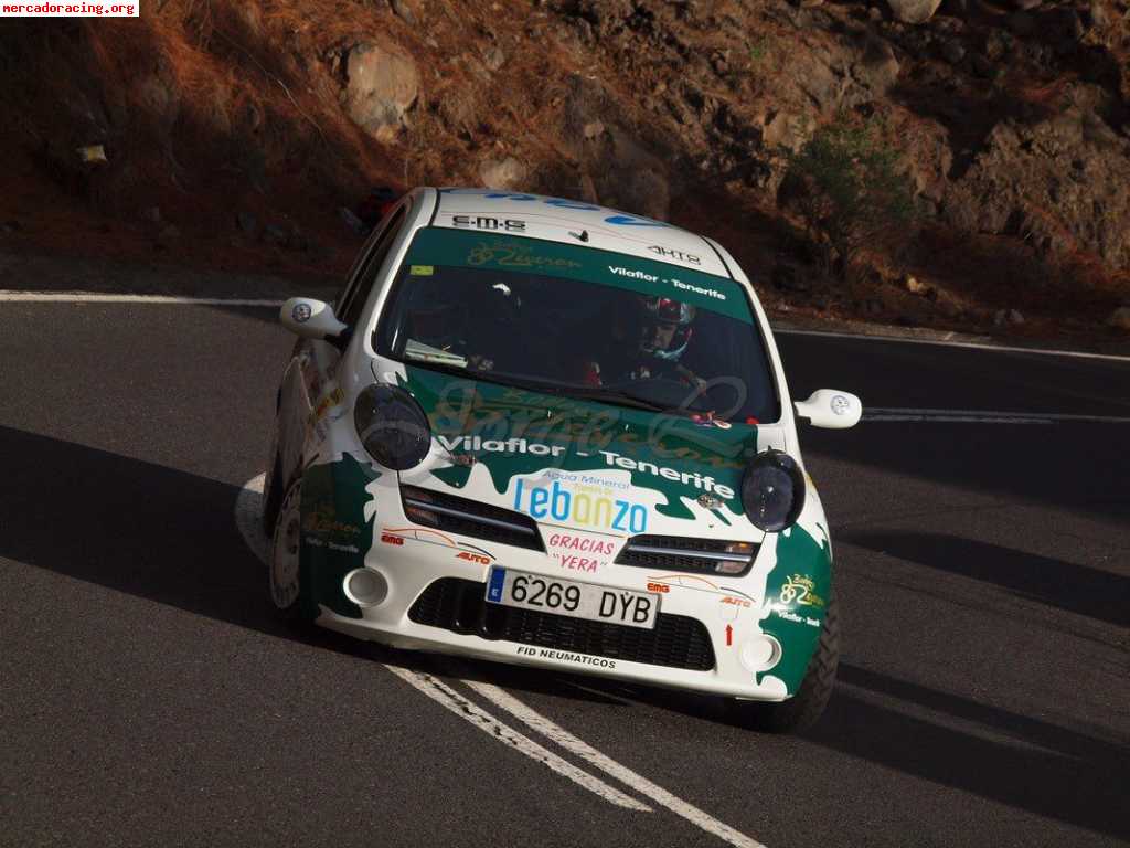 Nissan micra 160 sr coche campeón trofeo promoción de teneri