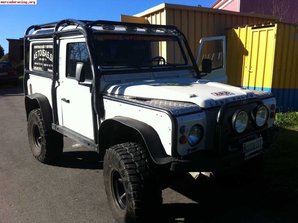 Land rover dedender preparado 