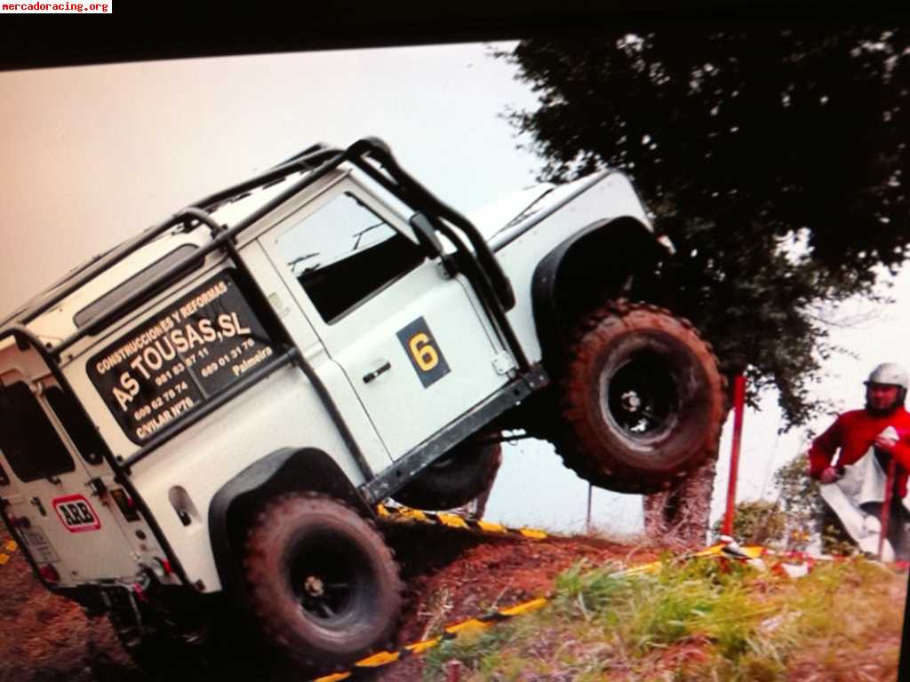 Land rover dedender preparado 
