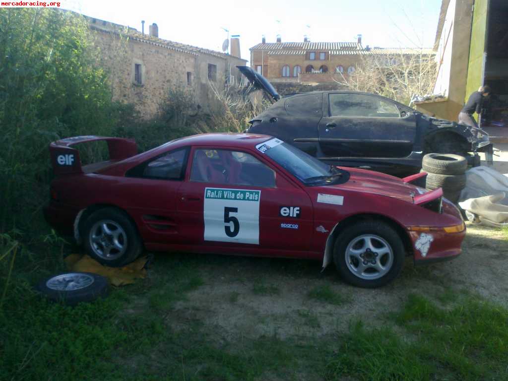 Toyota mr2 2.0 16v mas otro entero de repuesto con motor tur