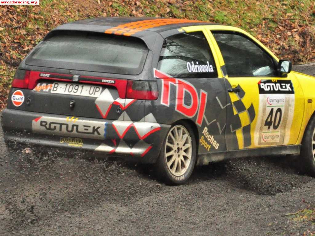Se vende ibiza tdi gr. a, ex forés. campeón vasco 2012.