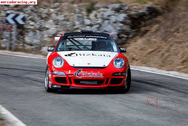 Porsche 911 gt3 campeon de españa de montaña 2012