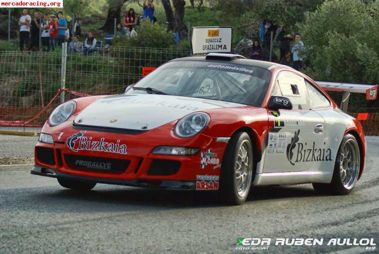 Porsche 911 gt3 campeon de españa de montaña 2012