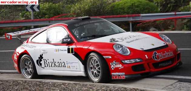 Porsche 911 gt3 campeon de españa de montaña 2012