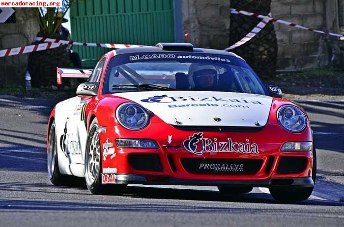 Porsche 911 gt3 campeon de españa de montaña 2012