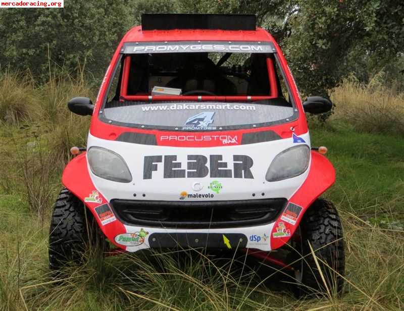 Buggy ligero smart  dakar rally 2014.