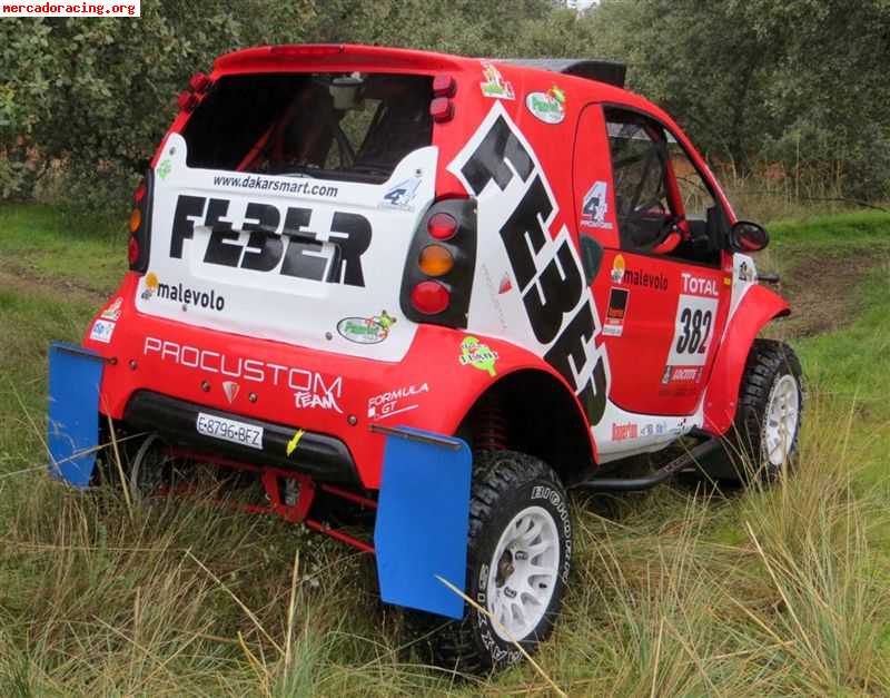 Buggy ligero smart  dakar rally 2014.