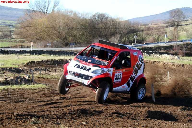 Buggy ligero smart  dakar rally 2014.