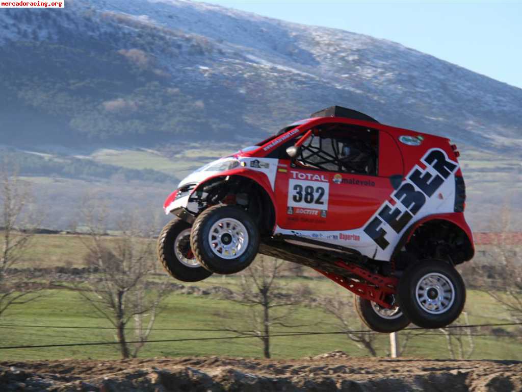 Buggy ligero smart  dakar rally 2014.