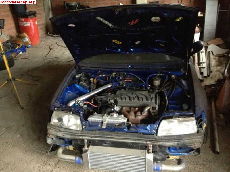 Honda crx si modelo americano turbo 1600cc 16v