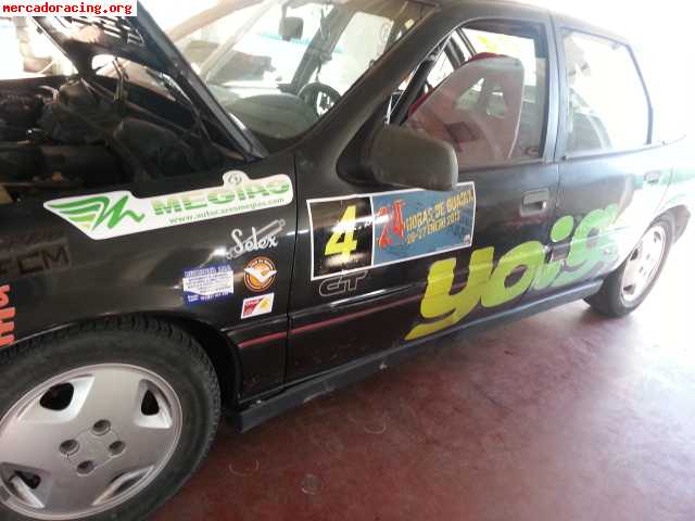 Opel vectra gt que compitio en las 24h de guadix y muleto.