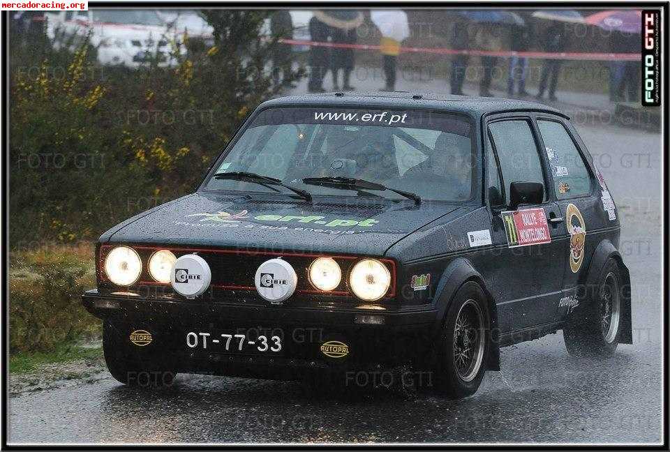 Vw golf gti mk1 de 78 ralis de históricos/regularidade |