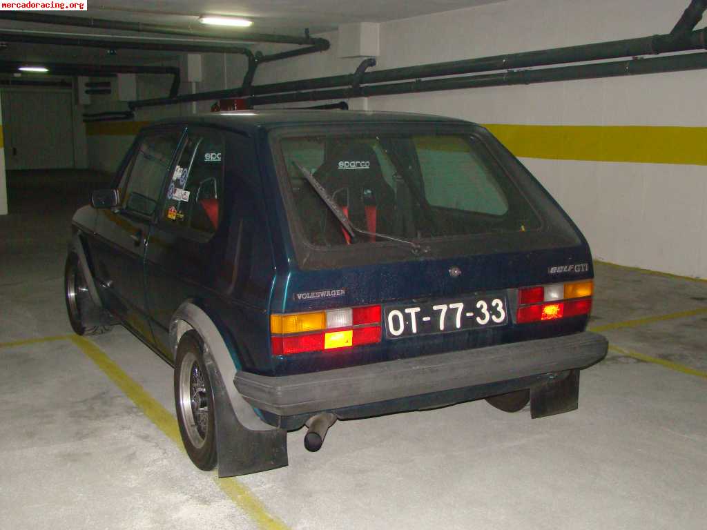 Vw golf gti mk1 de 78 ralis de históricos/regularidade |