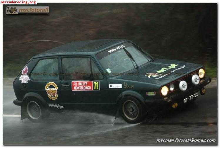 Vw golf gti mk1 de 78 ralis de históricos/regularidade |