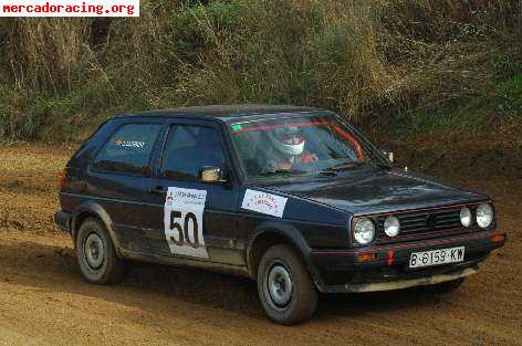 Vendo golf ii gti 8v campeón cataluña eslálom grupo i impeca