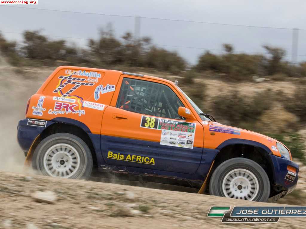 Toyota rav4 - rallyes todoterreno