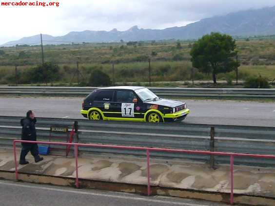 Volkswagen mk2 copa doga con documentacion de rallys.