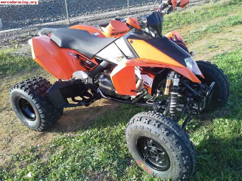 Quad ktm xc 450, cambio por coche de rallyes.