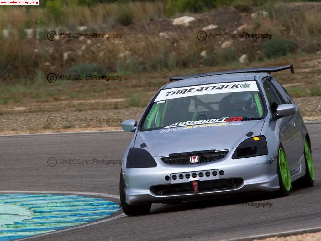 Vendo honda civic type r ep3 de circuito motor k24