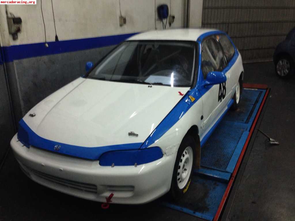 Se vende honda civic 1.6cc autocros