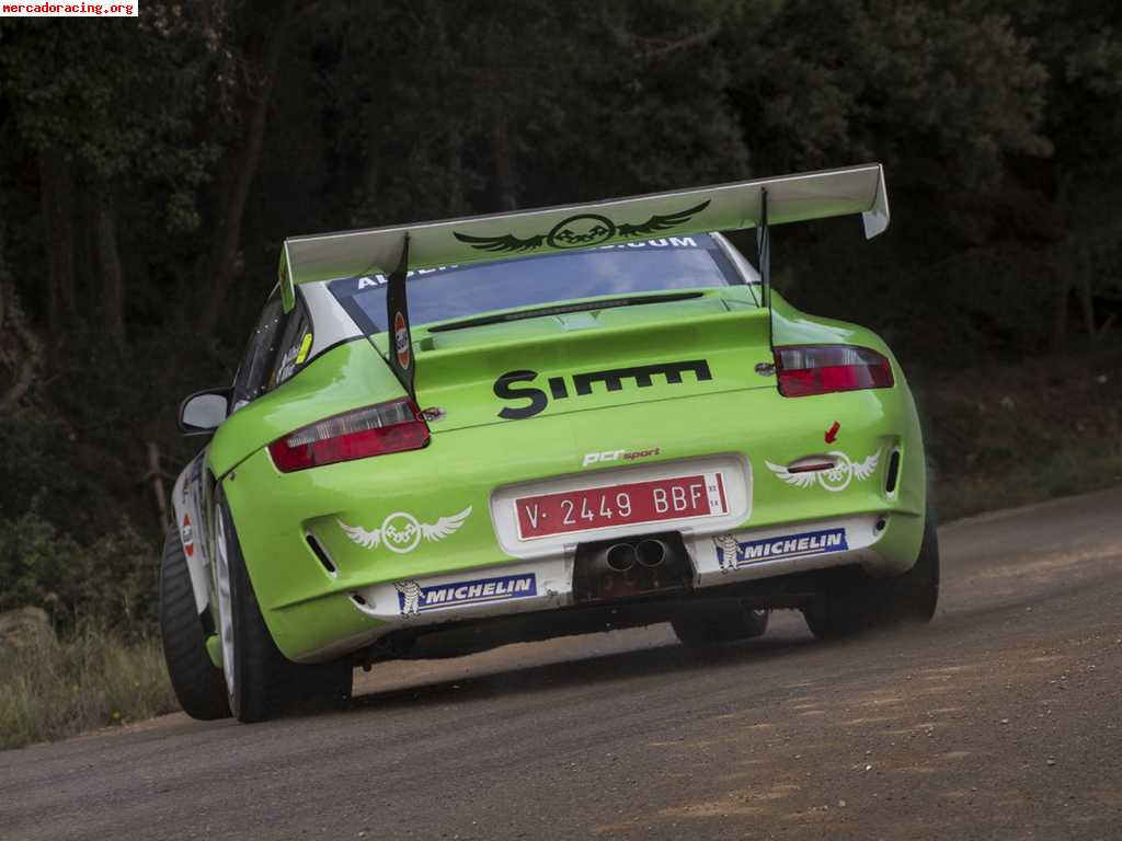 Porsche 997 gt3 rally campeón asfalto cataluña 2014