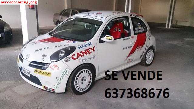 Se vende nissan micra k12 copa canarias